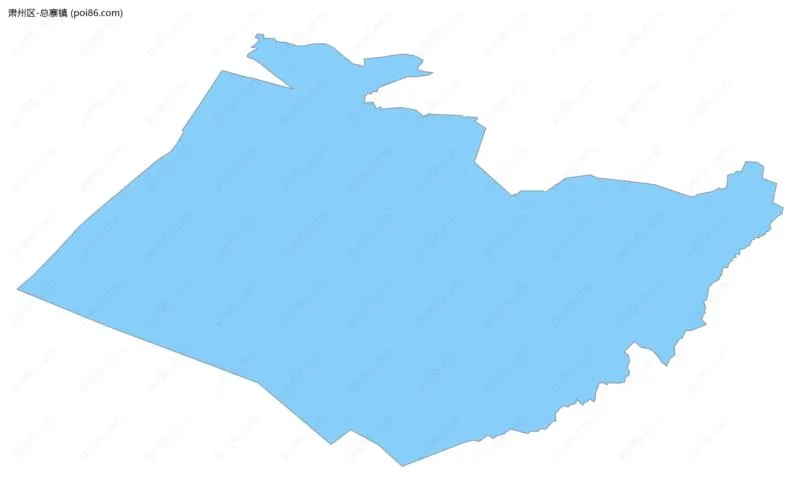 总寨镇边界地图