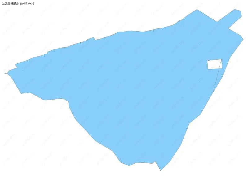 燎原乡边界地图