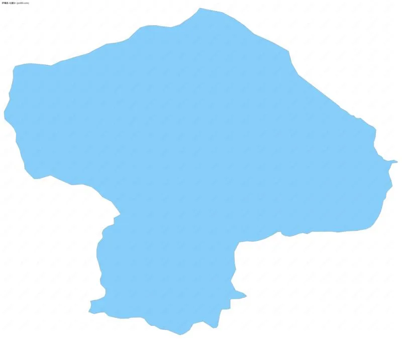 拉藏乡边界地图