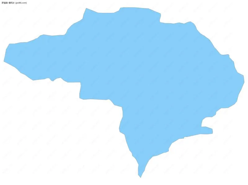 雄玛乡边界地图