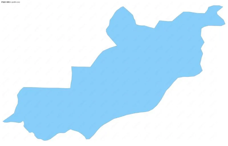 雄麦乡边界地图