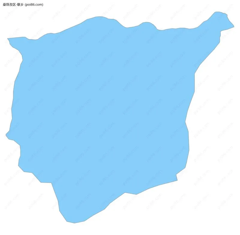 联乡边界地图