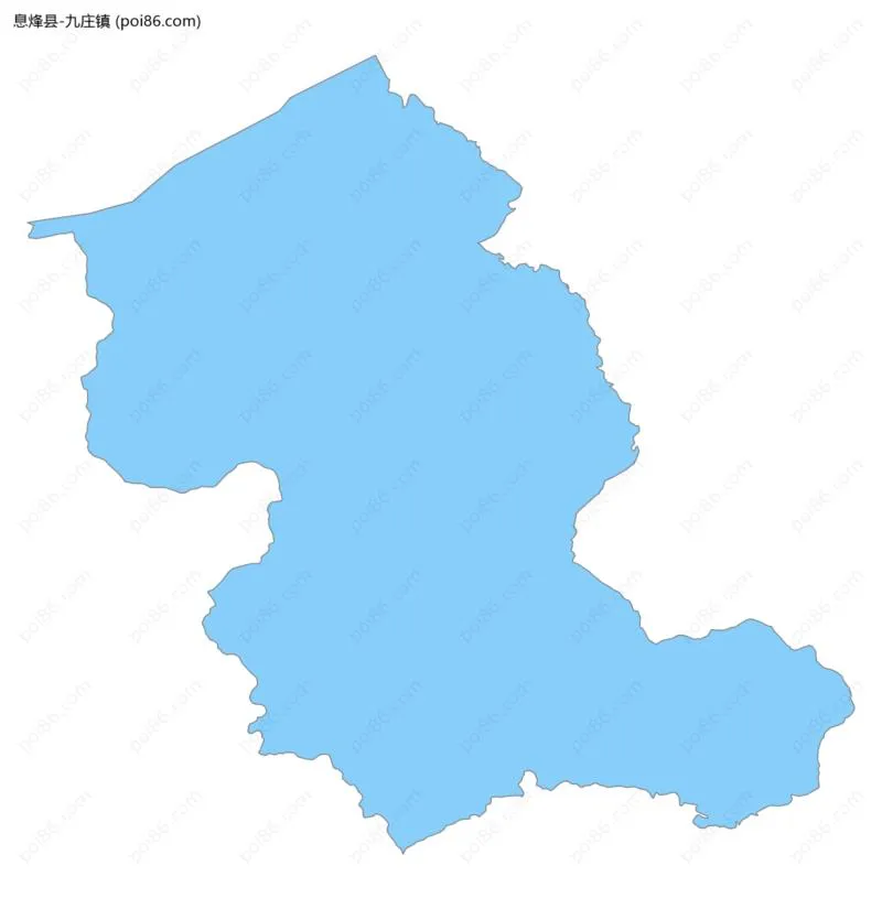 九庄镇边界地图