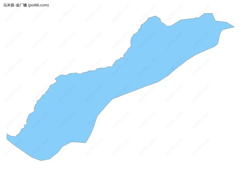 金厂镇边界地图