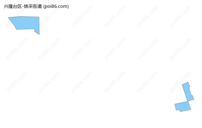 锦采街道边界地图