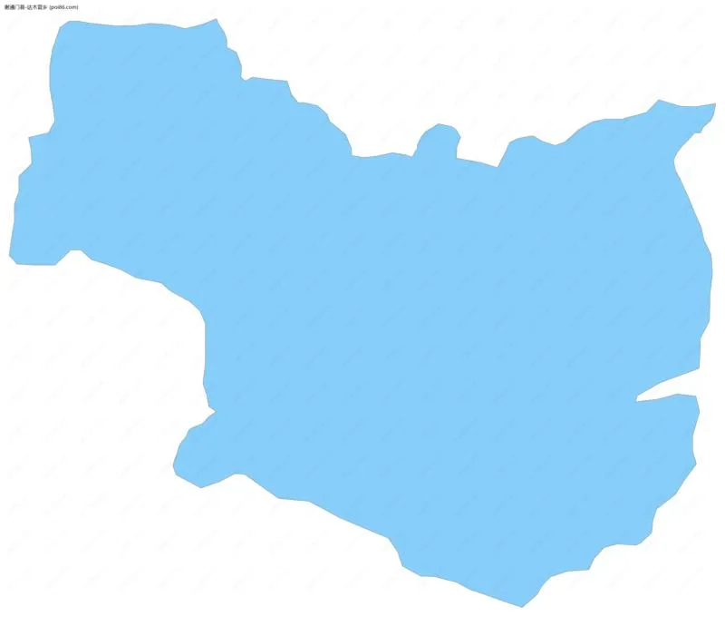 达木夏乡边界地图