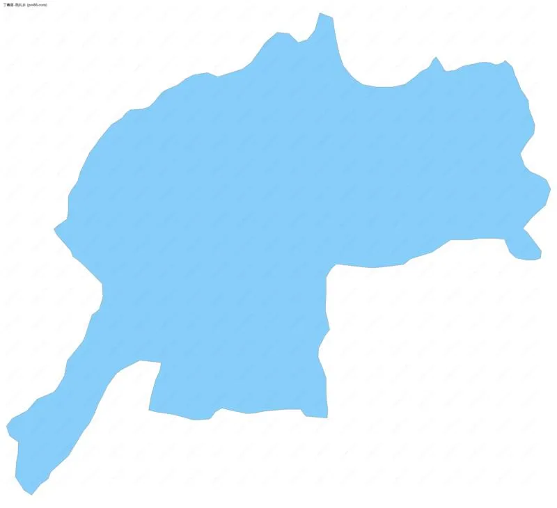 色扎乡边界地图