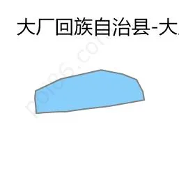 大厂工业园区边界地图