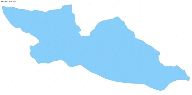 察拉乡边界地图