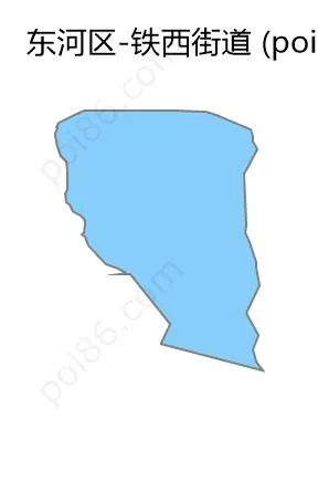 铁西街道边界地图
