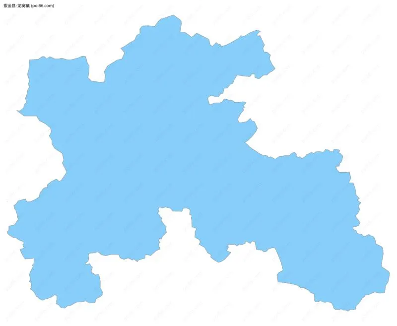 龙窝镇边界地图