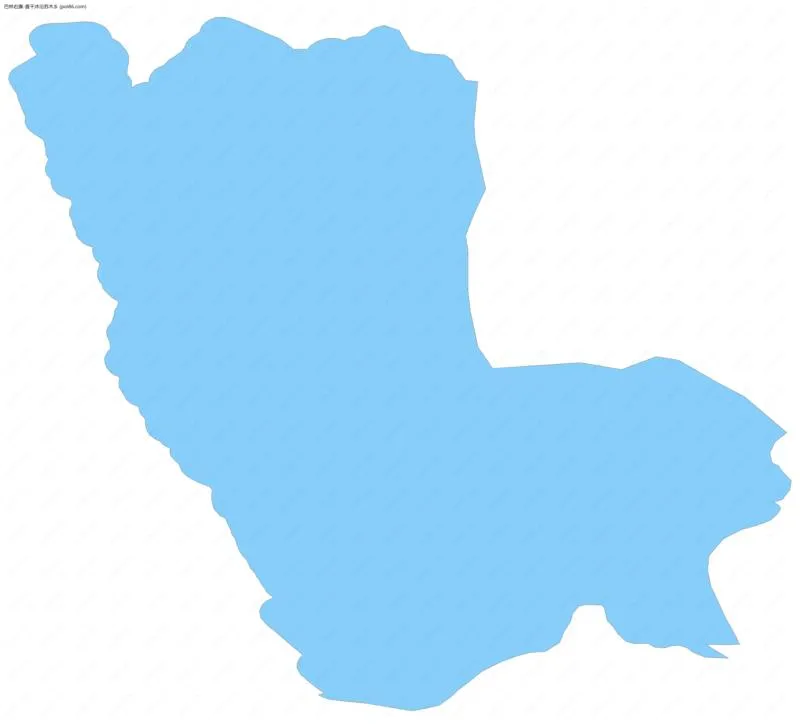 查干沐沦苏木乡边界地图