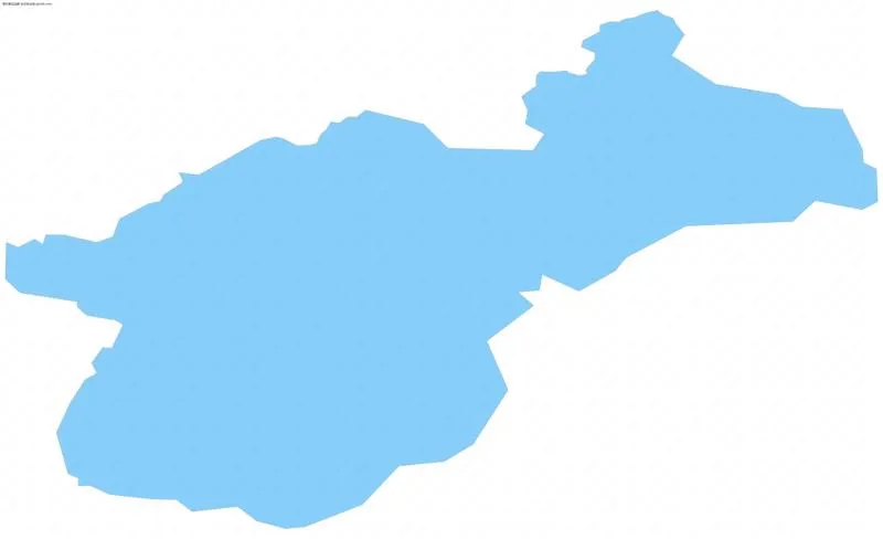 吉文林业局边界地图