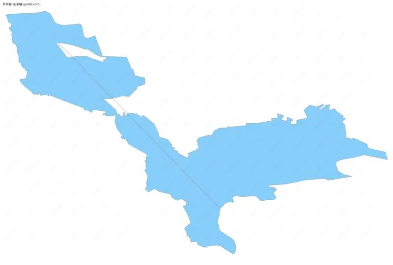 东来镇边界地图