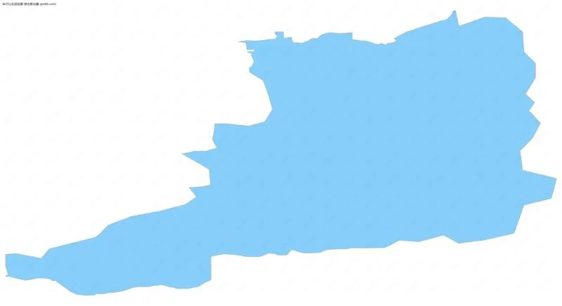 努古斯台镇边界地图