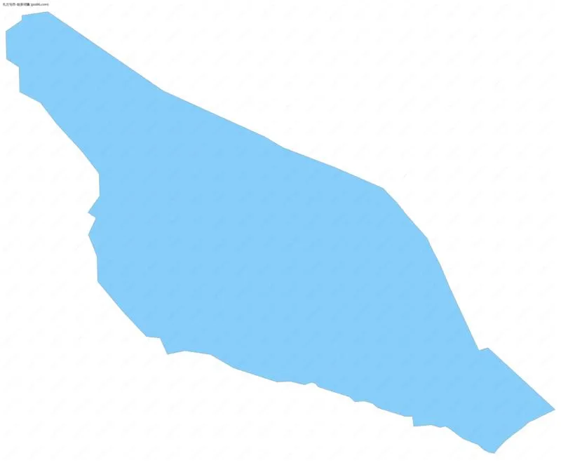 哈多河镇边界地图