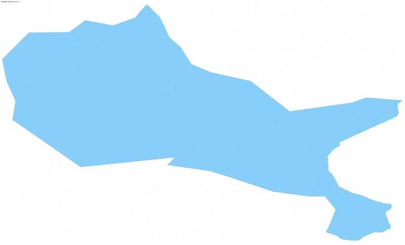 乌斯太镇边界地图