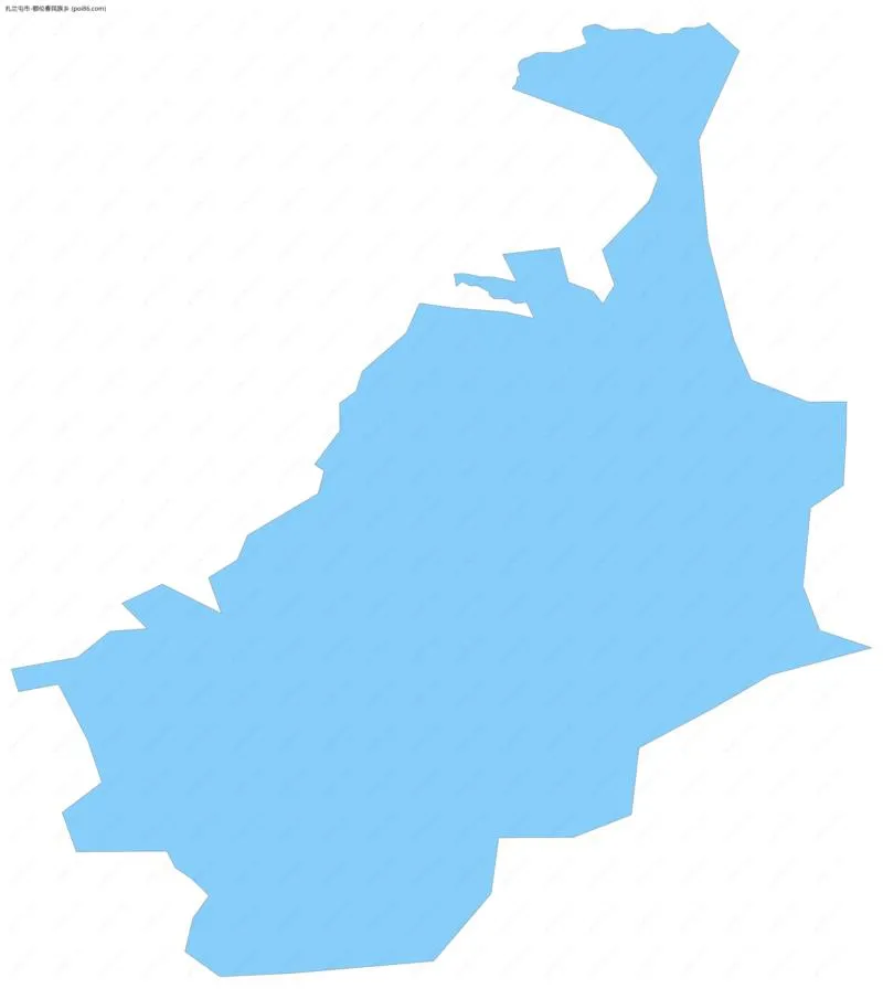 鄂伦春民族乡边界地图