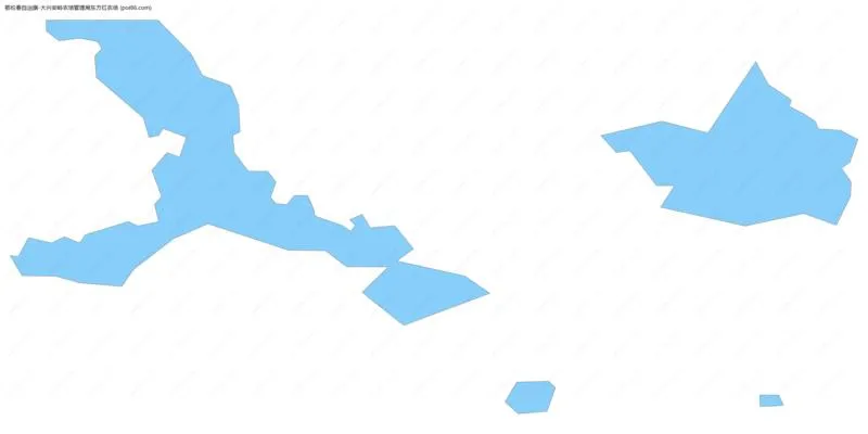 大兴安岭农场管理局东方红农场边界地图