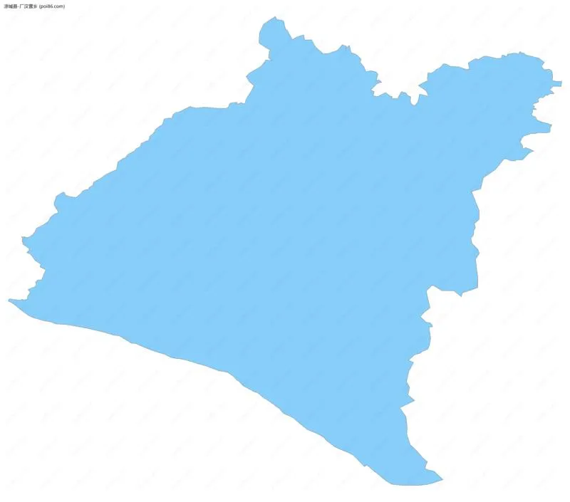 厂汉营乡边界地图