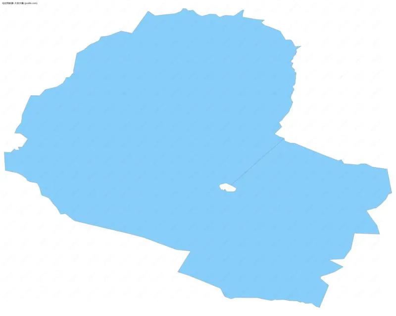 大佘太镇边界地图