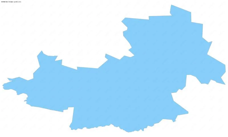 大红城乡边界地图