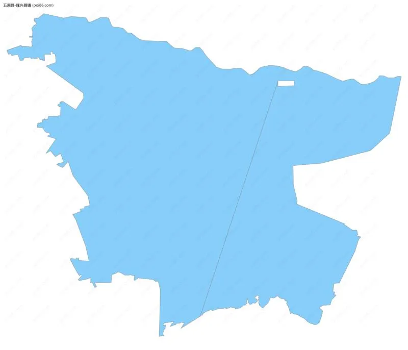 隆兴昌镇边界地图