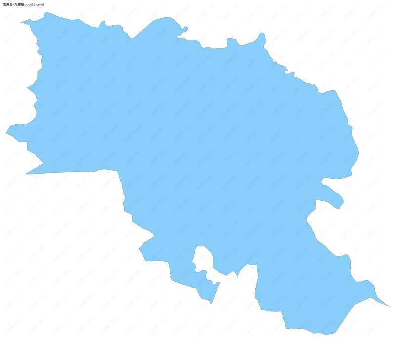 九集镇边界地图