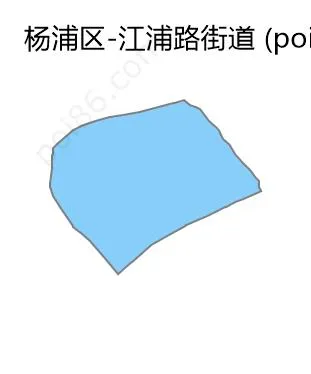 江浦路街道边界地图