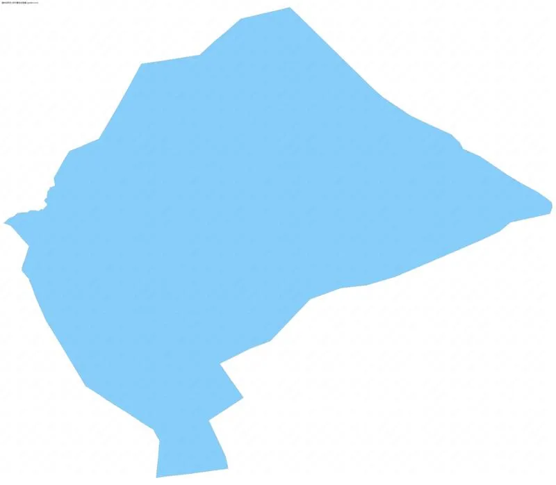 阿尔善宝拉格镇边界地图