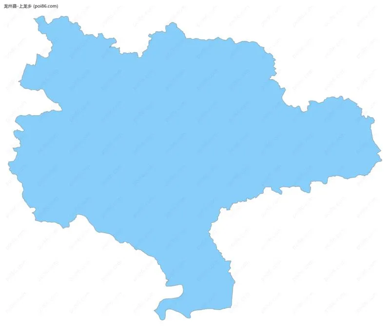 上龙乡边界地图