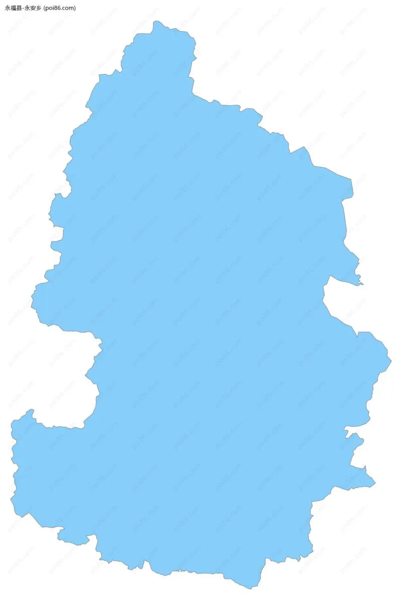 永安乡边界地图