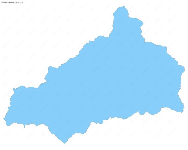 五将镇边界地图