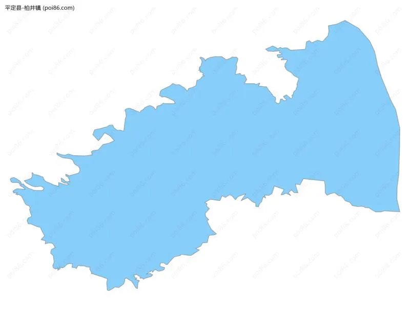 柏井镇边界地图