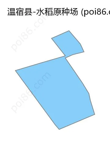 水稻原种场边界地图