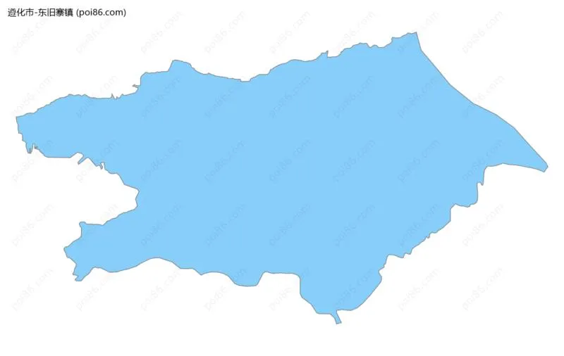 东旧寨镇边界地图