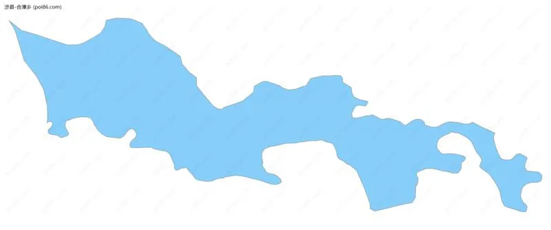 合漳乡边界地图