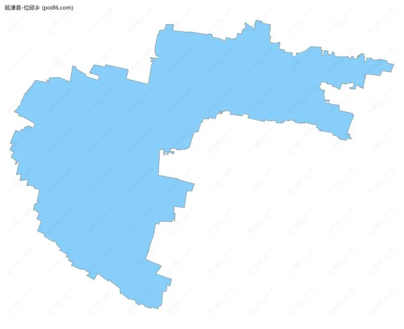 位邱乡边界地图