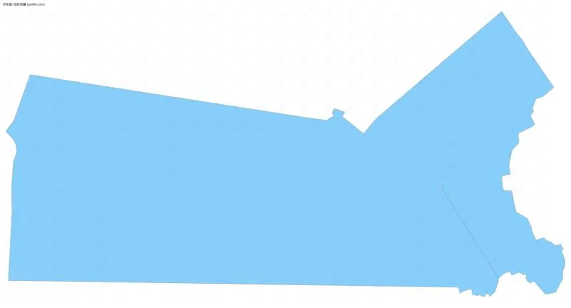 恰热克镇边界地图