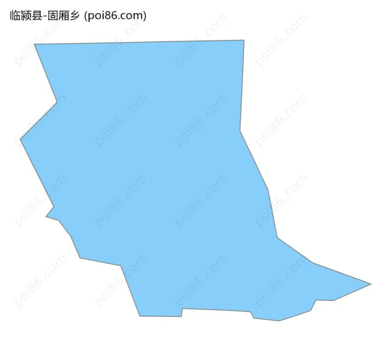 固厢乡边界地图