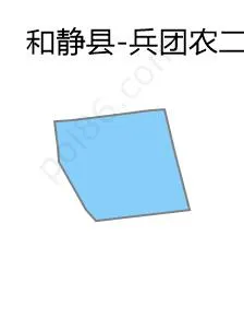 兵团农二师湖光糖厂边界地图