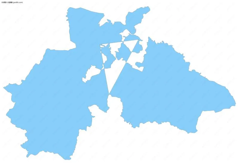 永康镇边界地图