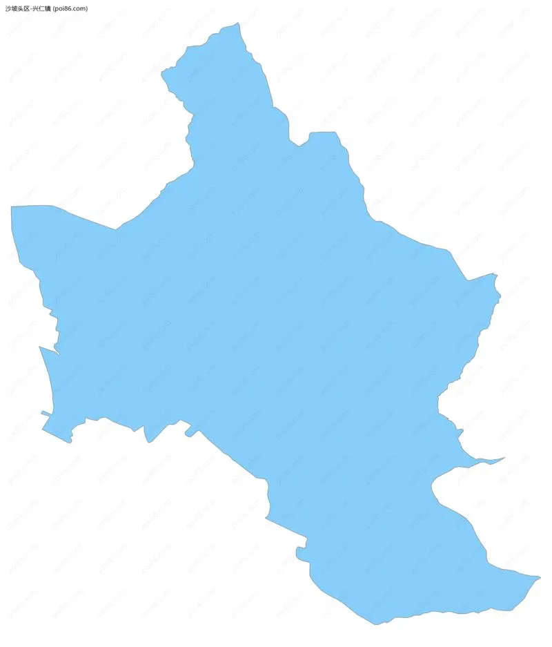 兴仁镇边界地图