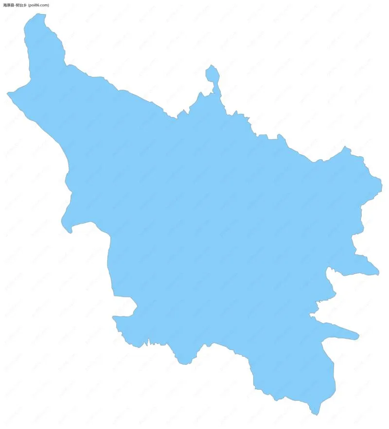 树台乡边界地图