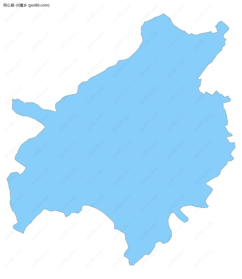 兴隆乡边界地图
