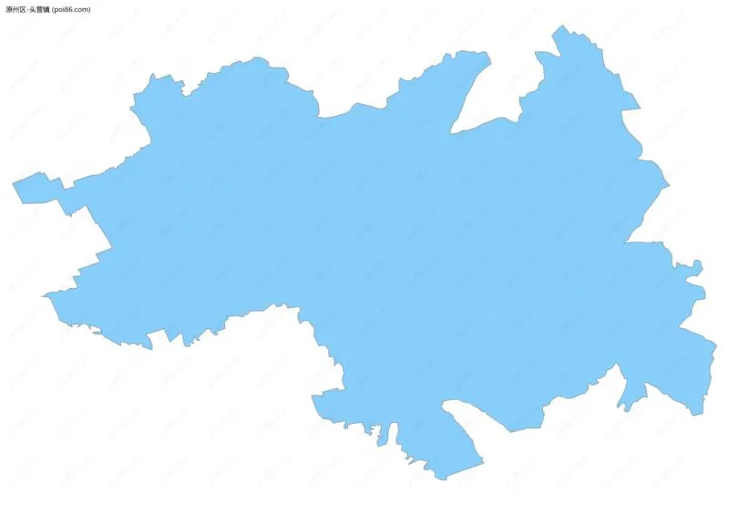 头营镇边界地图