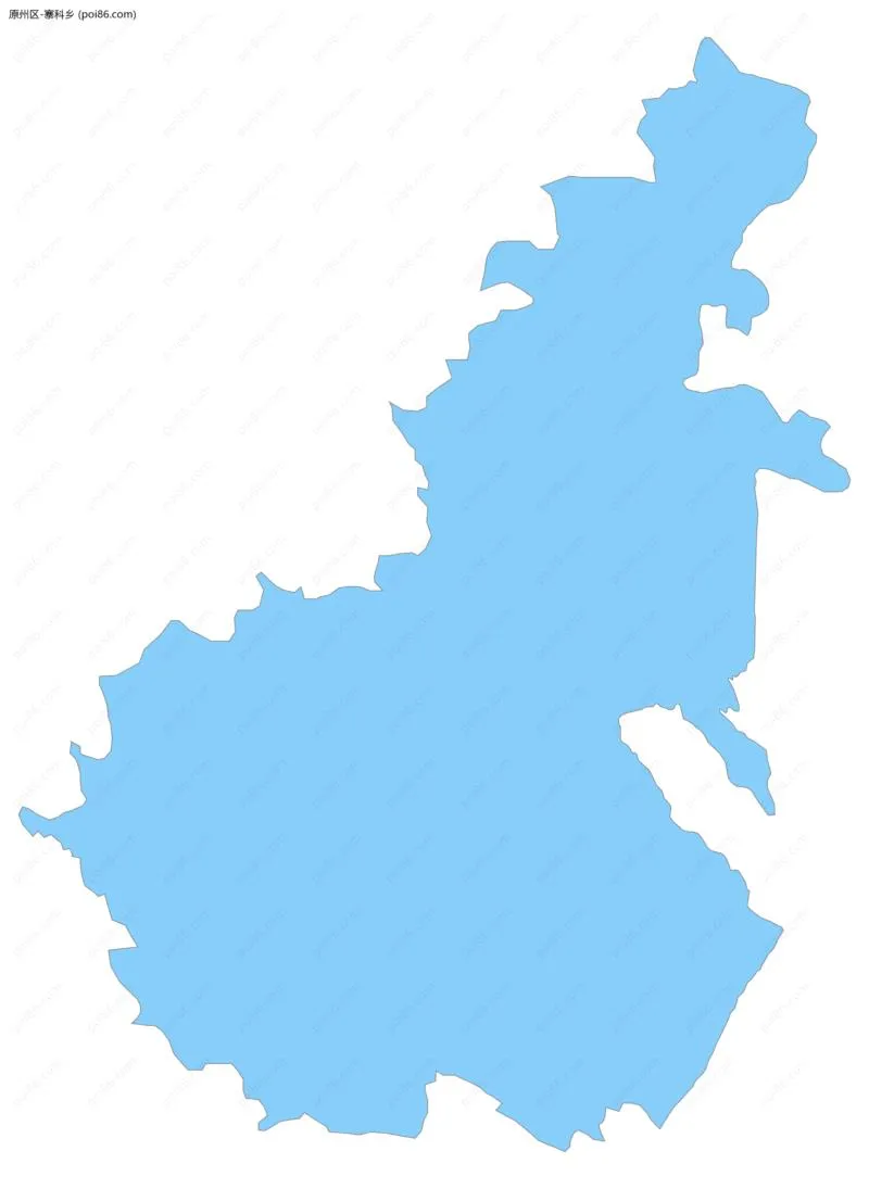 寨科乡边界地图