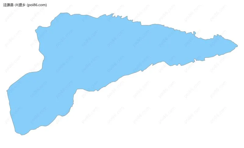 兴盛乡边界地图