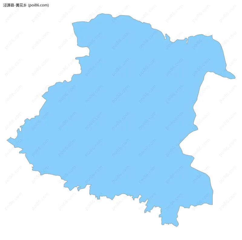 黄花乡边界地图