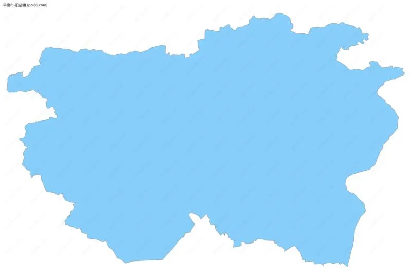 旧店镇边界地图